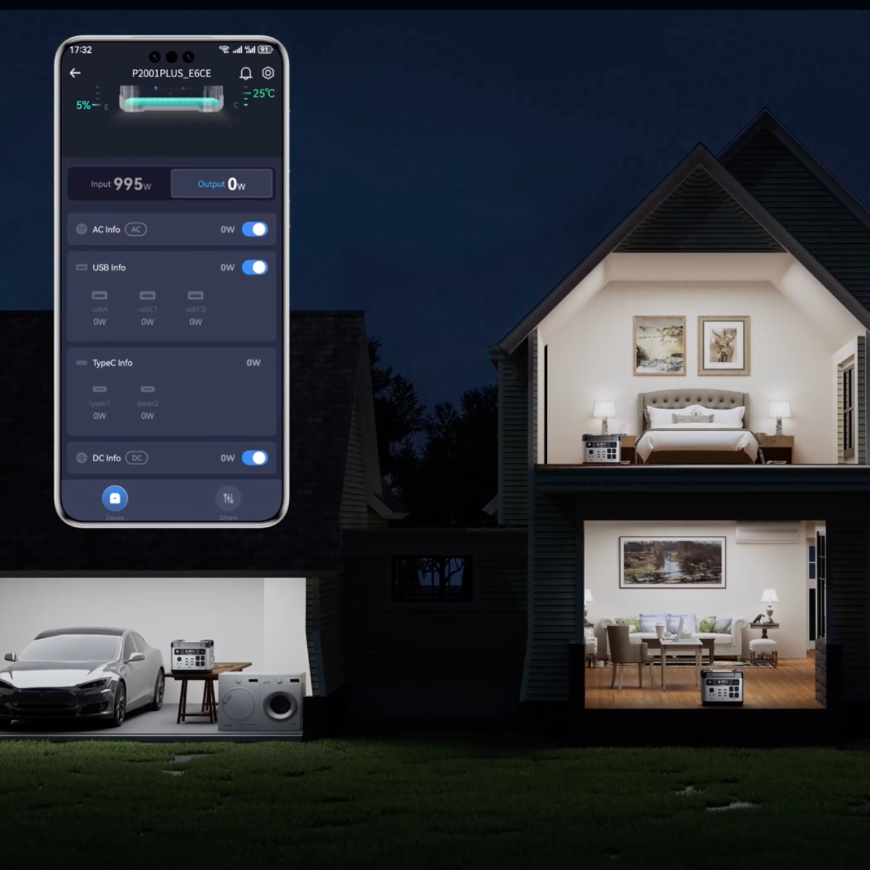 Estación batería portátil 2400 W P2001PLUS