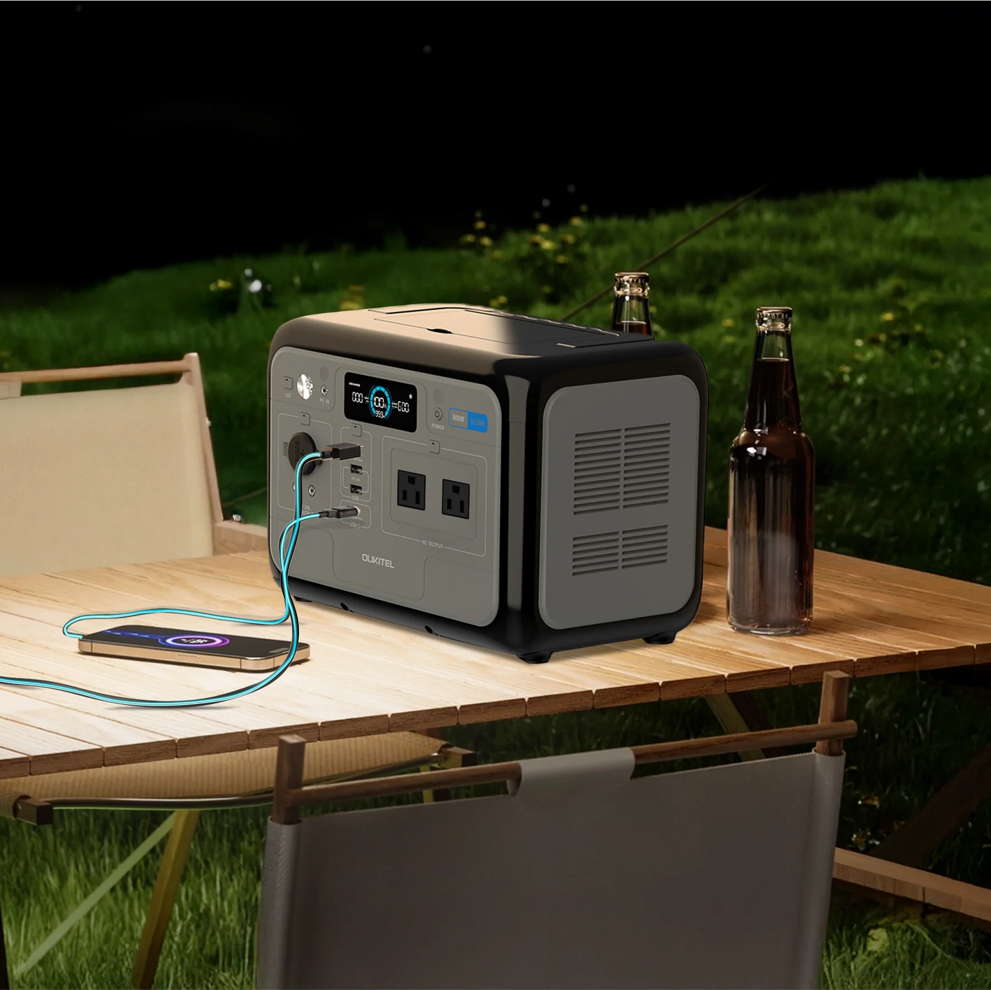 Estación batería portátil 800 W Oukitel P800
