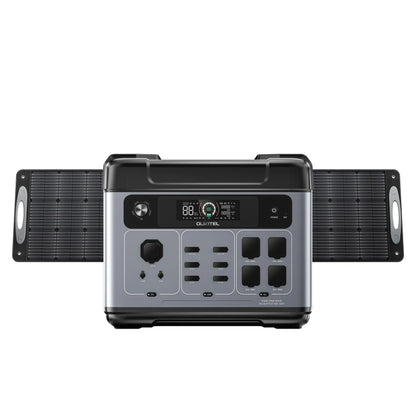 Batería portátil con panel solar de 200W | P2000Plus + P200