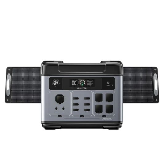 Batería portátil con panel solar de 200W | P2000Plus + P200