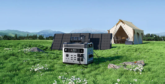 Batería portátil con panel solar de 200W | P2000Plus + P200