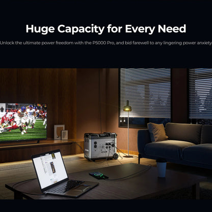 Estación batería portátil 3600 W P5000PRO
