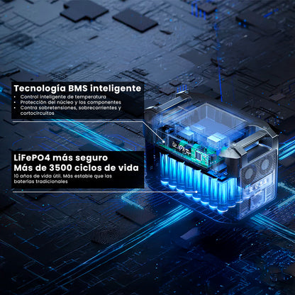 Estación batería portátil 2200 W BP2000 Expandible